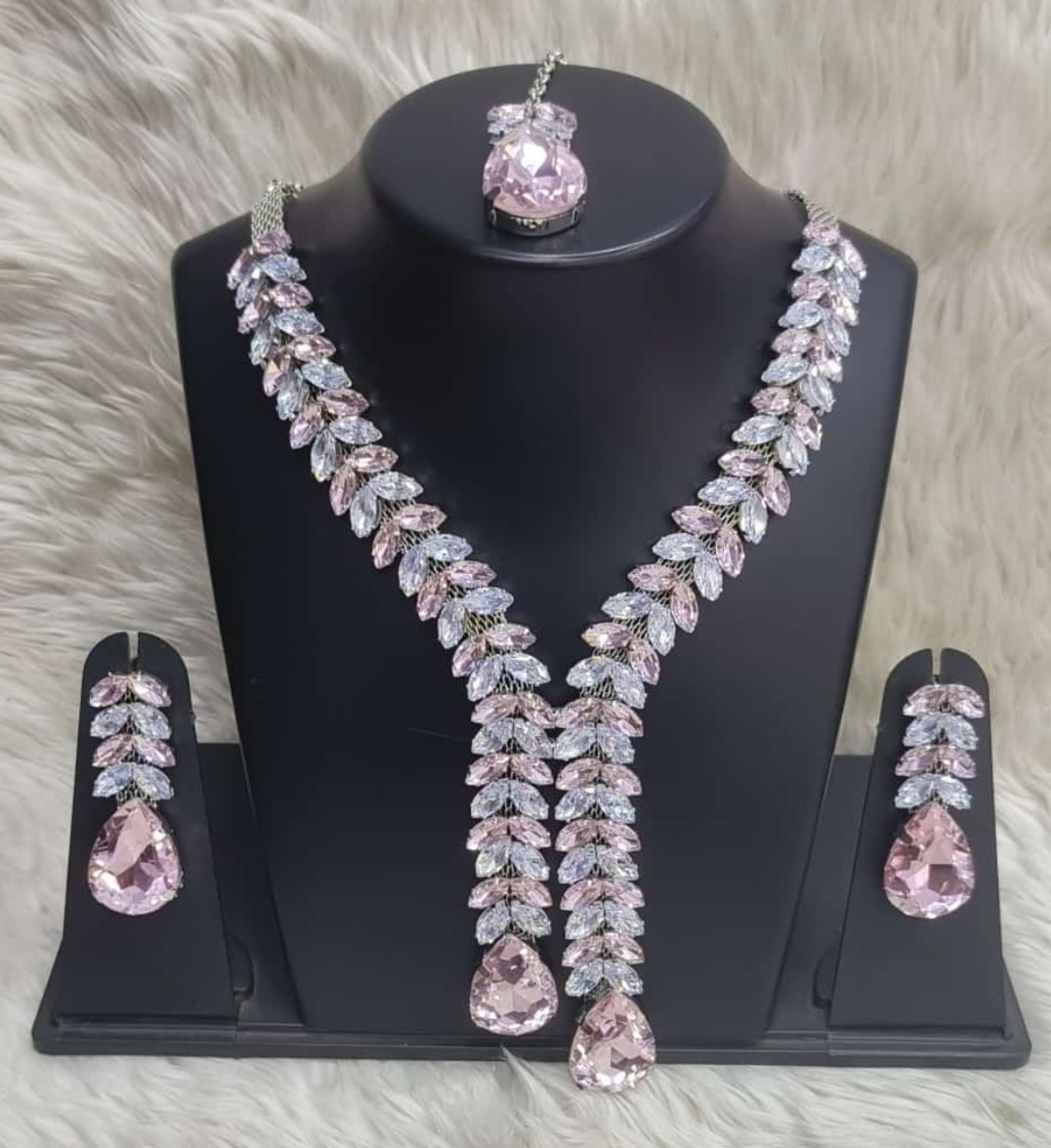 Rainbow Triangle necklace sets
