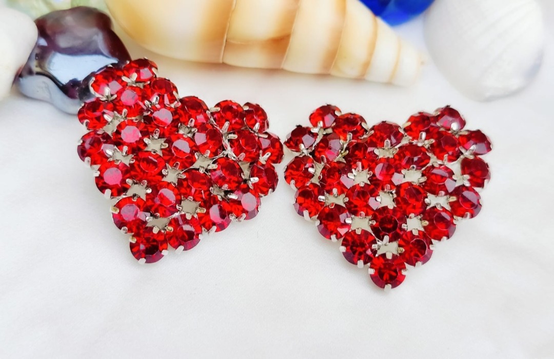 Stud Korean Glass stones Earrings