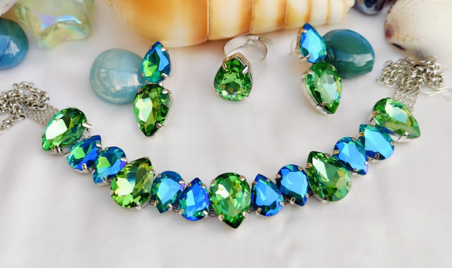 Buy Stylish roudium plated Necklace for Women & Girls